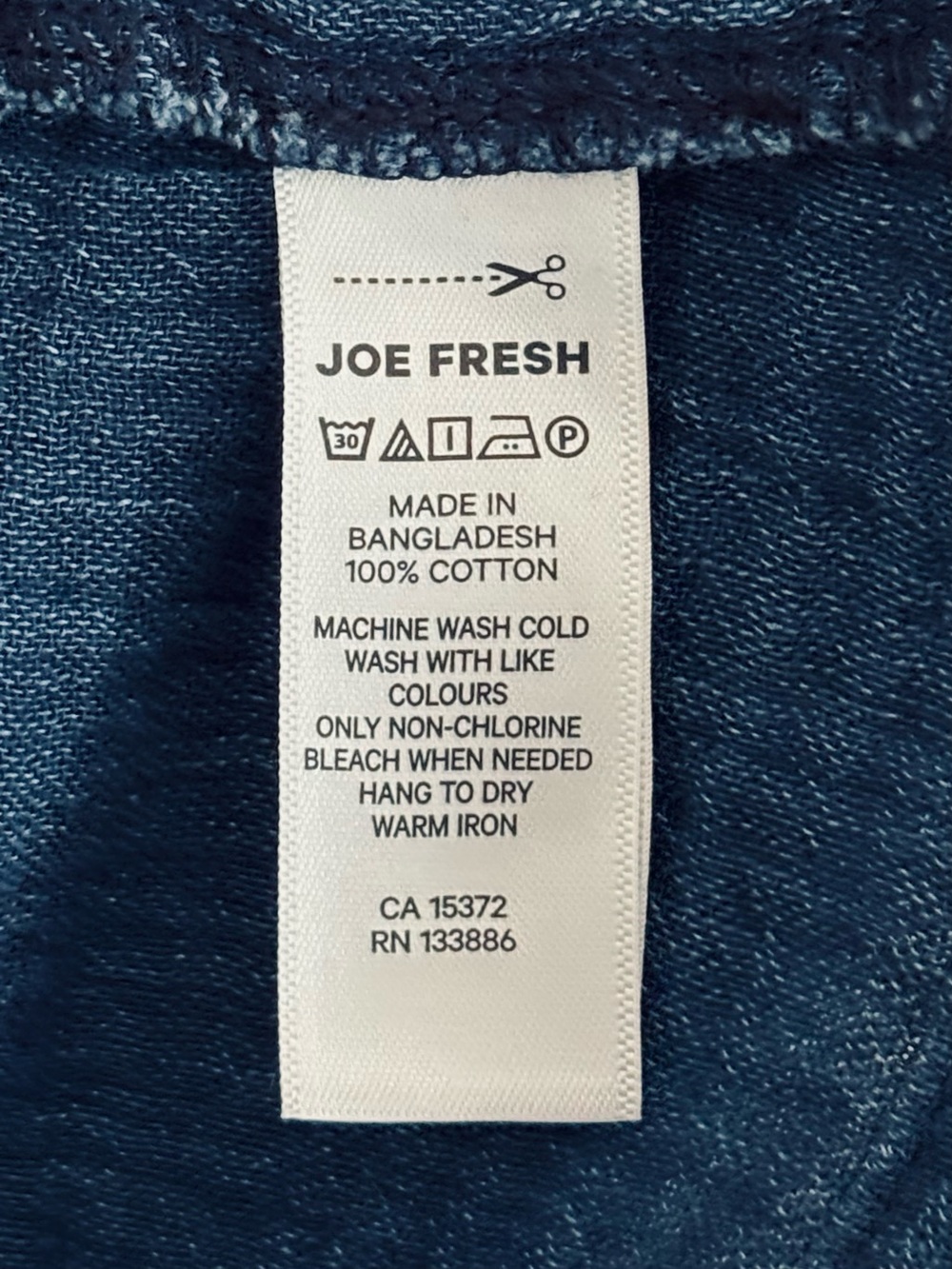 NWT Joe Fresh Women’s Size 2X Dark Blue V-Neck Tank 100% Cotton Casual Top - Picture 12 of 16